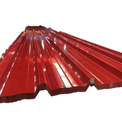 Color Prepainted Galvanized Coated Custom Corrugated Roof Sheet for House Frame Roof