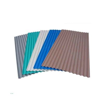 Color Prepainted Galvanized Coated Custom Corrugated Roof Sheet for House Frame Roof
