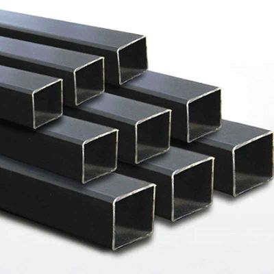 Square Section Shape 11 Gauge Non-Alloy Carbon Black Steel Tube Shelf Fence Designs