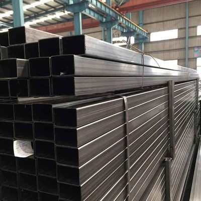 Square Section Shape 11 Gauge Non-Alloy Carbon Black Steel Tube Shelf Fence Designs