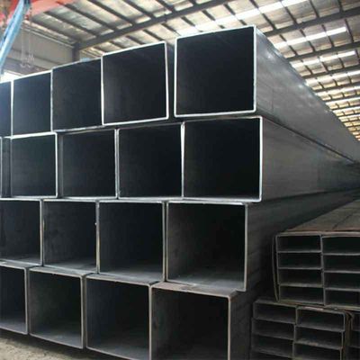 Square Section Shape 11 Gauge Non-Alloy Carbon Black Steel Tube Shelf Fence Designs