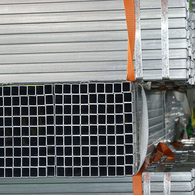 Square Shape 2.5x2.5 Galvanized Steel Square Tubing for Construction Building Material