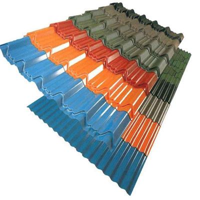 Custom Corrugated Roof Sheet PPGI Roofing Tile 0.5mm Cold Rolled Galvanized Roofing Sheets