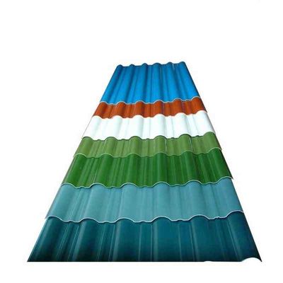 Custom Corrugated Roof Sheet PPGI Roofing Tile 0.5mm Cold Rolled Galvanized Roofing Sheets