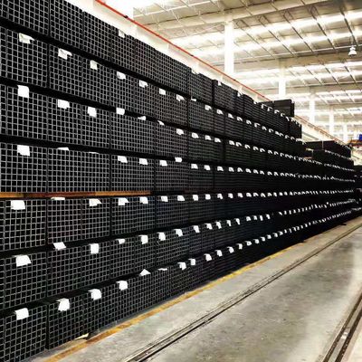 Square ERW 65x65 10 x 10 Carbon Steel Tube with Holes 80 x 80 Certified by ISO9001