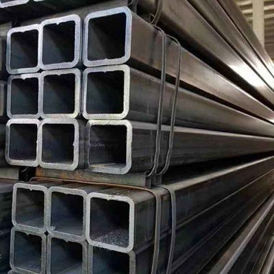 Square ERW 65x65 10 x 10 Carbon Steel Tube with Holes 80 x 80 Certified by ISO9001