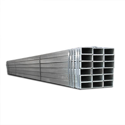 Non-oiled Galvanized Square Tube Steel for 75x75 Square Rectangular Hollow Steel Tubes