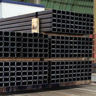 ASTM Standard S235/S355 Grade 12x12 Carbon Black Seamless Square Steel Tube Pipe for Your