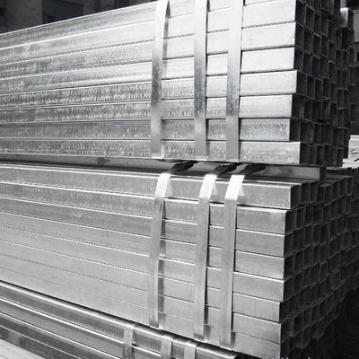 Square Shape ASTM A50 1*1inch 40x60 GI Square Steel Pipes 20x20x2 100x100 Carbon Steel Square Pipe