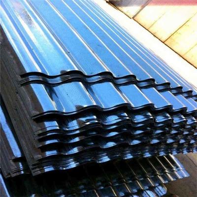 Zinc Roof Panels Color Coated Iron Corrugated Galvalume Steel 700-2000MM