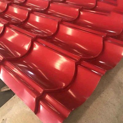 JIS ASTM PPGI Pre-Painted Metal Roofing Sheet 24 Gauge 60g GI Zinc Coated