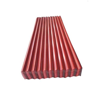 Full Hard YUANHAO Corrugated Roofing Sheet Customized PPGI/PPGL Roofing Tile Color Steel Roof Tile For Building