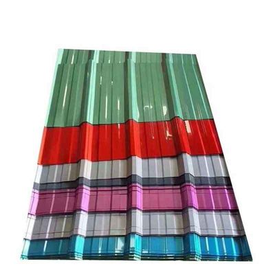 Full Hard YUANHAO Corrugated Roofing Sheet Customized PPGI/PPGL Roofing Tile Color Steel Roof Tile For Building