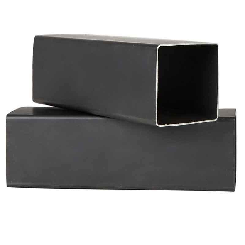 Q195/Q235/Q345/SS400 1x1 Telescoping Steel Hollow Section Square Black Carbon Steel Tube Square Tube / Pipe