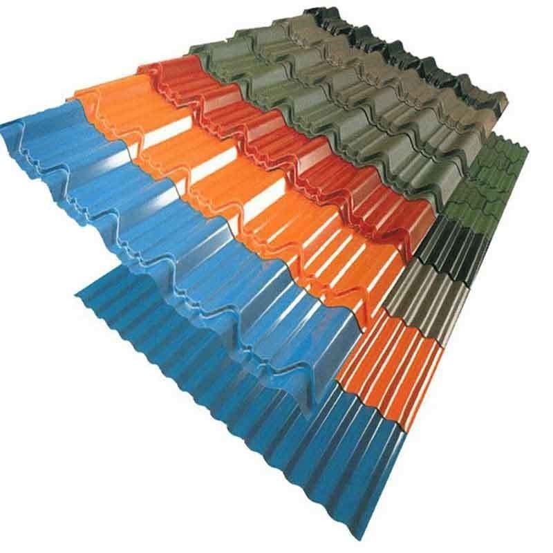 Custom Corrugated Roof Sheet PPGI Roofing Tile 0.5mm Cold Rolled Galvanized Roofing Sheets